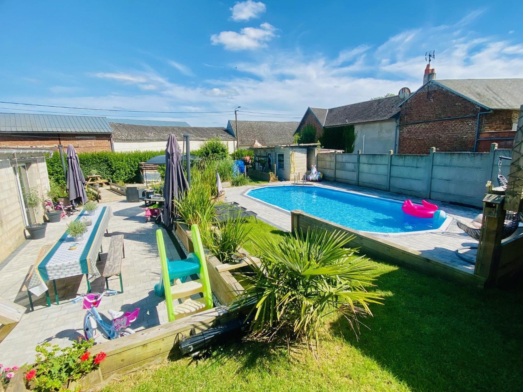 Les 3 E Bed & Breakfast Englebelmer ภายนอก รูปภาพ